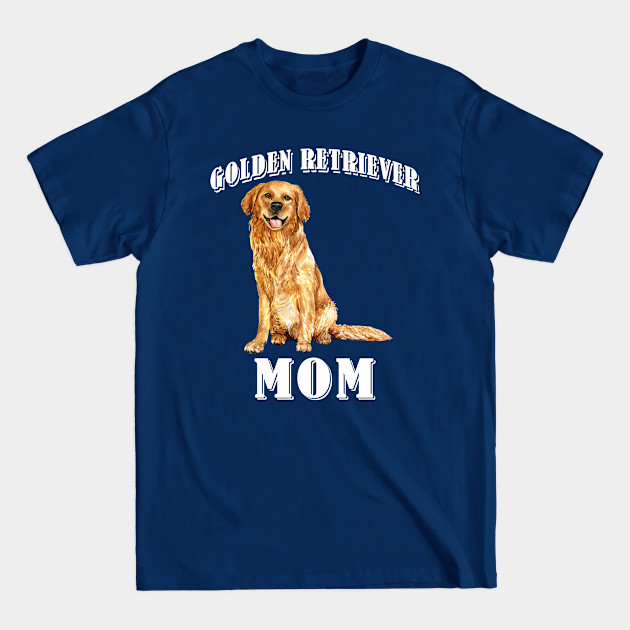 Disover Golden Retriever Mom Mommy Funny - Golden Retriever Mom - T-Shirt