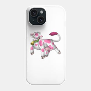 Happy Moo: Pink Spots Phone Case