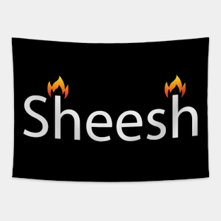 Sheesh fun design Tapestry