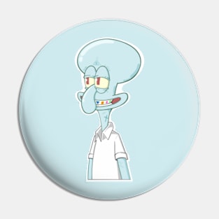 Squidward Pin