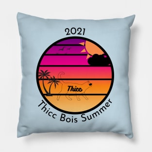 Thicc Bois Summer Edition 2021 Pillow