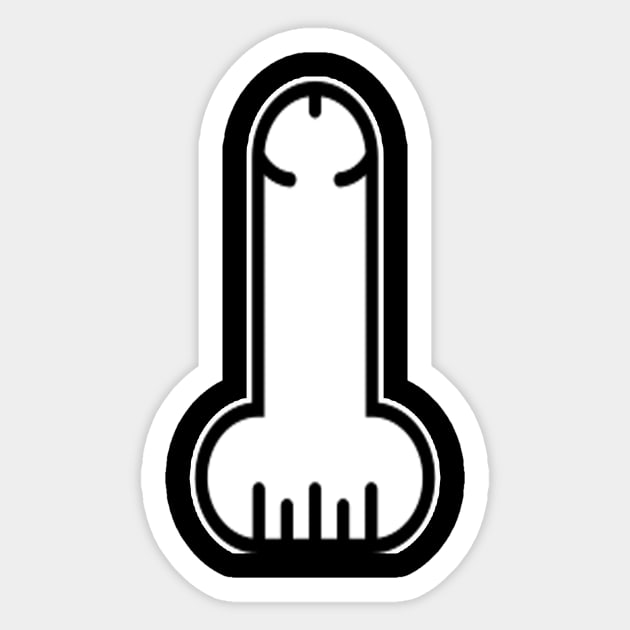 Adult, Penis, cock, dick design for fun - Dick - Sticker