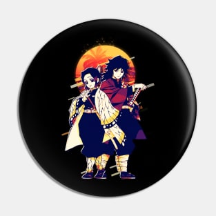 Shinobu x Giyu Tomioka Demon Slayer Pin