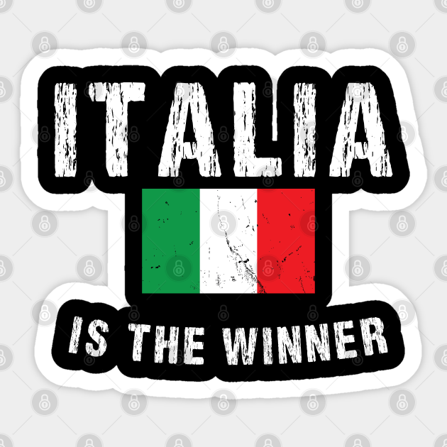 Jong Uil Reserveren the winner is italie - Im Italian Icant Keep Calm - Sticker | TeePublic