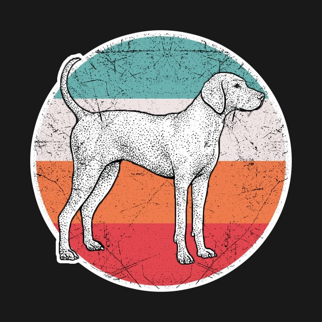 Vintage Retro Vizsla by aaltadel