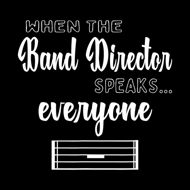 Funny Band Director Shirt Music Teacher Gifts Appreciation by nellieuyangela