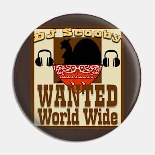 DJ Scooby Pin