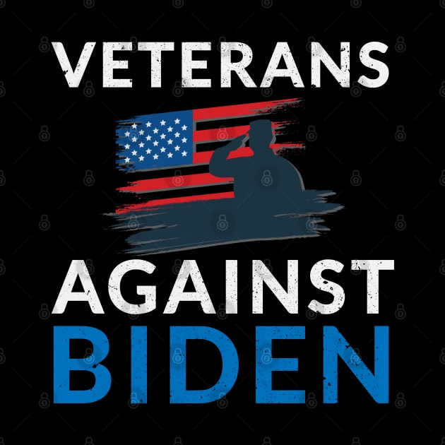 Veterans Against Biden anti Biden for president gifts by madani04