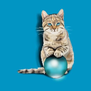 Cat on Glass Ball T-Shirt