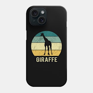 Giraffe At Sunset A Gift For Giraffes Lovers Phone Case