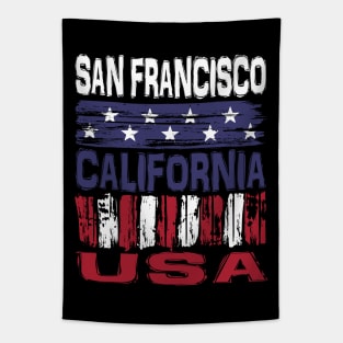 San Francisco California USA T-Shirt Tapestry