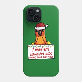 Only Bite Naughty Kids Sun Conure Phone Case