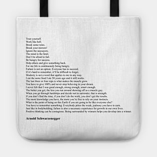 Arnold Schwarzenegger Quotes Tote