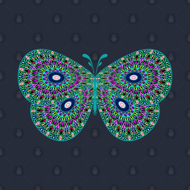 Butterfly Mandala by mkbl