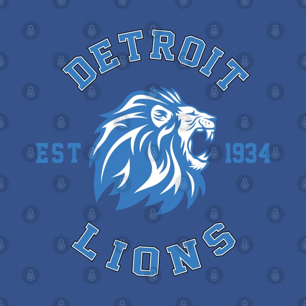 Lions - DT Vintage by Cemploex_Art