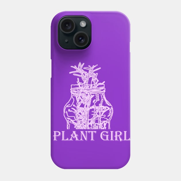 Rosemary in a jar Phone Case by Earthy Planty