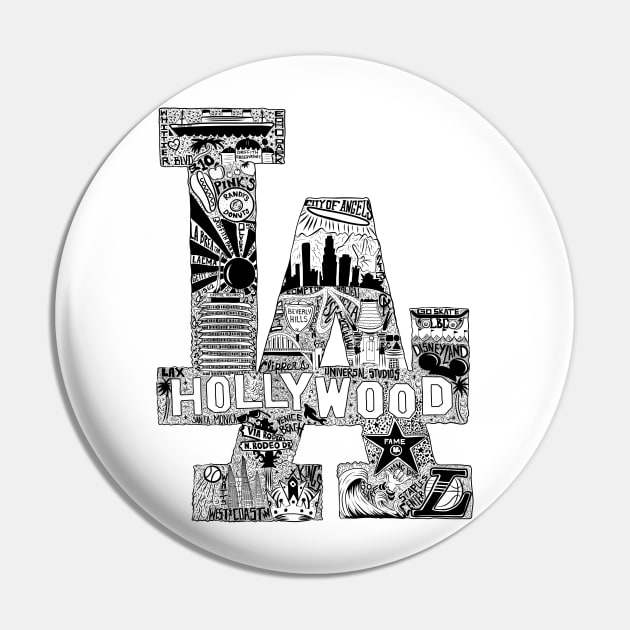 I love LA Pin by TheDopestRobot