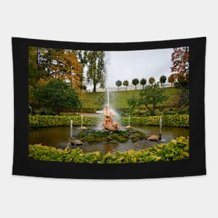 Imperial Peterhof Fountains Russia Tapestry