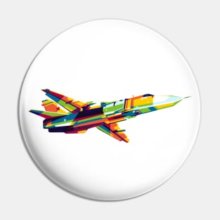 SU-24 Fencer in WPAP Pin