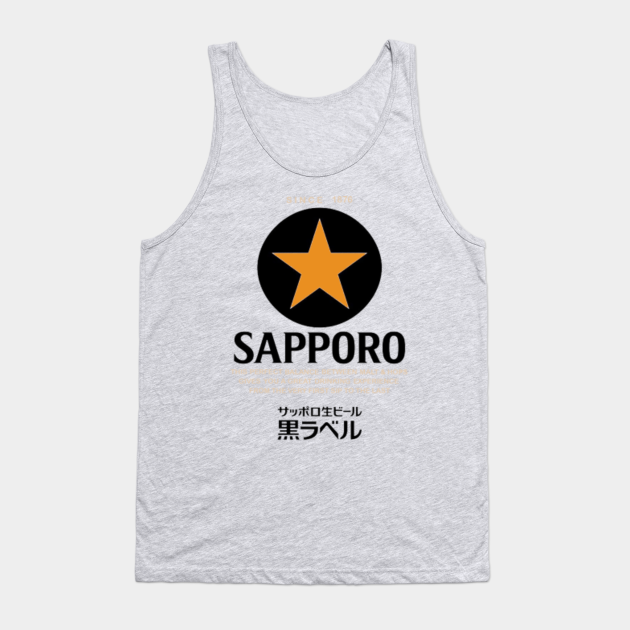 Sapporo Beer Sapporo Beer Tank Top Teepublic