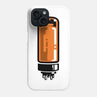 Vintage vacuum tube illustration Phone Case