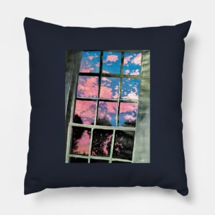 Pink Skies Shirt Pillow