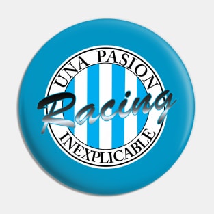 Racing Una Pasión Inexplicable Pin