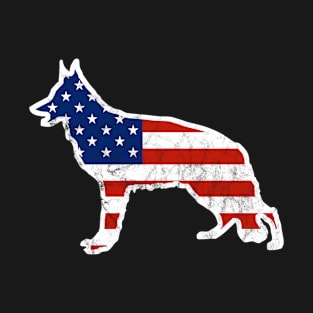 German Shepherd Patriot T-Shirt