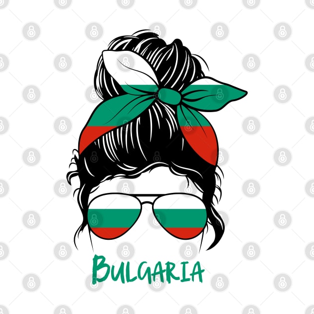 Bulgaria girl, Proud Flag, Bulgaria gift heritage, Bulgarian girlfriend by JayD World