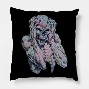 Skeletonal Scream Pillow