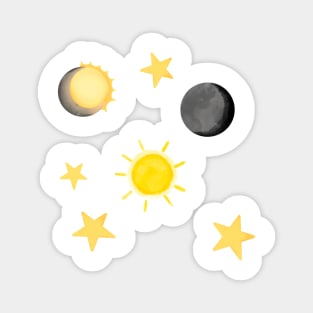 Sun and Moon pack Magnet