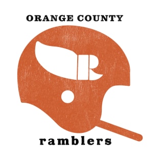 Defunct Orange County Ramblers CFL Football 1967 T-Shirt