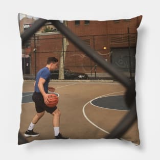 Basketball, SoHo, New York City Pillow