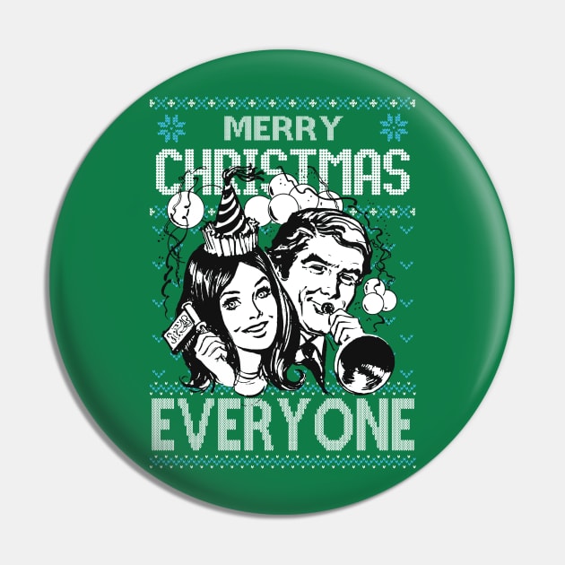 Merry Christmas Everyone Pin by drewbacca