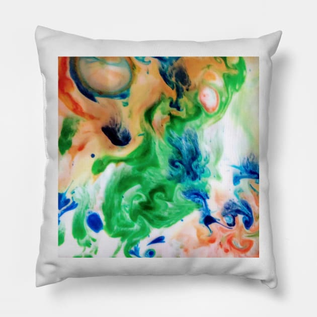 Color painting #3 Pillow by njohnson