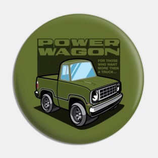 Avacado - Power Wagon Pin