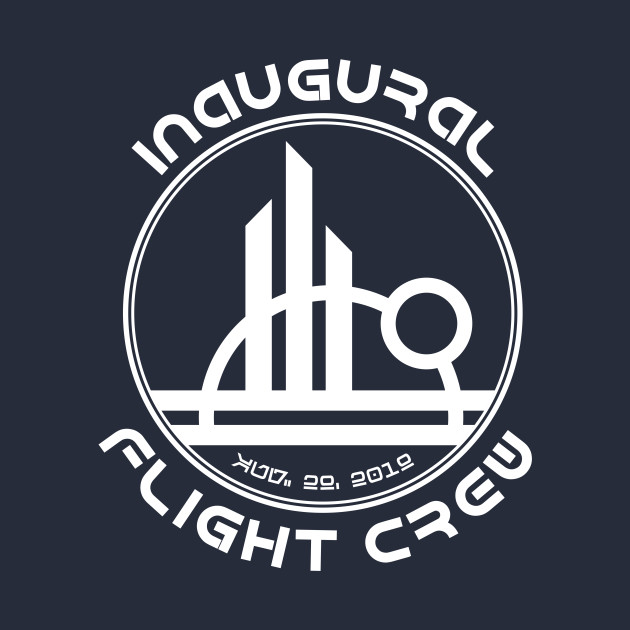 Inaugural Flight Crew, East - White by Heyday Threads