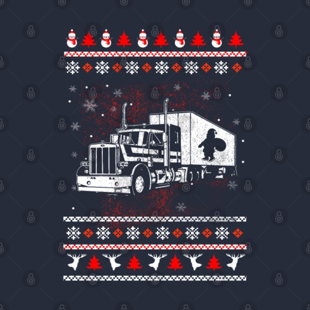 Trucker christmas shirt by kenjones