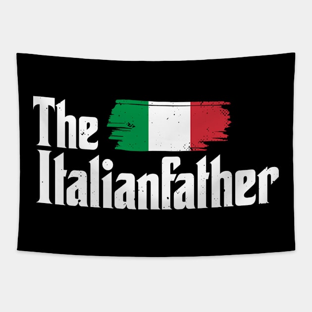 Italy Daddy's Father Papi Italian Father Padre Tapestry by swissles