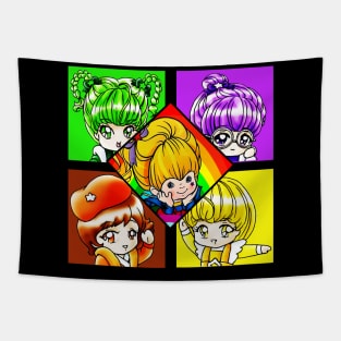 rainbow brite Tapestry