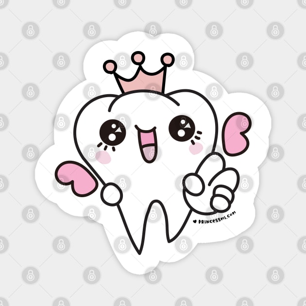 tooth fairy cartoon Magnet by princessmi-com