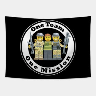 One Team One Mission Tapestry