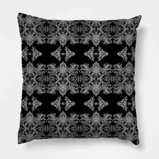 Ornament - Tree of Life - Rebirth - Mehndi Love - Black #1 Pillow