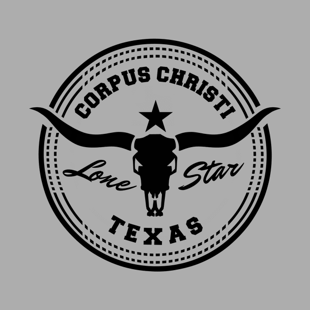 Corpus Christi Texas Longhorn USA by urban-wild-prints