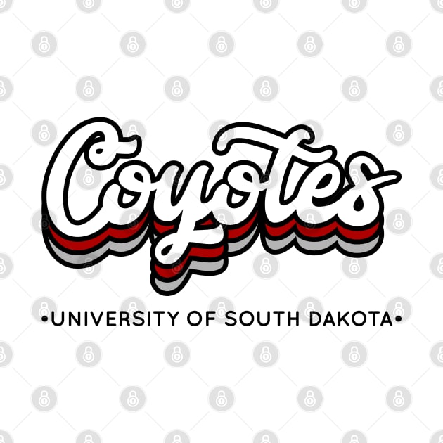 Coyotes - University of South Dakota by Josh Wuflestad