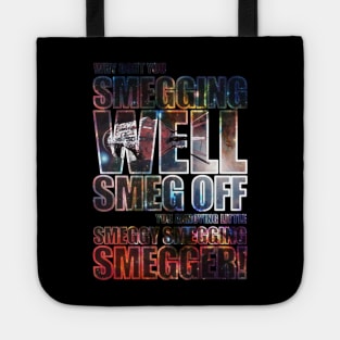 Red Dwarf Smeg Off v1 Tote