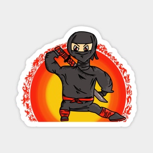 Ninja Son of The Sun Magnet