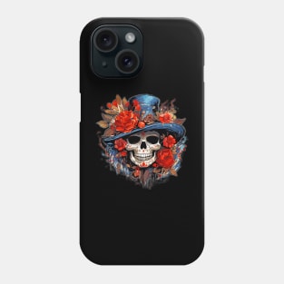 Female Day of the Dead Dia de Los Muertos Sugar Skull Phone Case