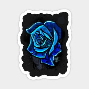 Blue Rose Magnet