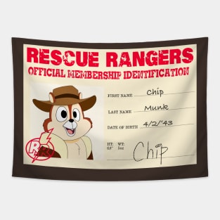 Chip: Rescue Rangers I.D. Tapestry